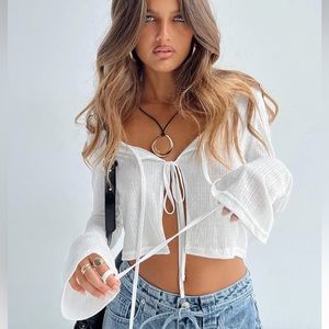 NWT Princess Polly Barbaro Top